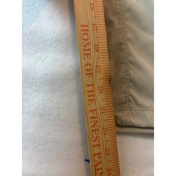 L.L. Beans  Cargo Capri Mens Convertible Cargo Short Beige Size 1x plus - Picture 6 of 15